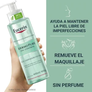 EUCERIN DERMOPURE GEL LIMPIADOR 400 ML
